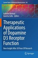 Therapeutic Applications of Dopamine D3 Receptor Function