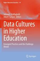 Data Cultures in Higher Education