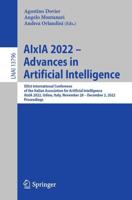 AIxIA 2022 - Advances in Artificial Intelligence