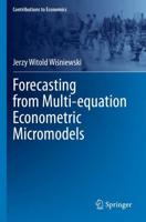 Forecasting from Multi-Equation Econometric Micromodels