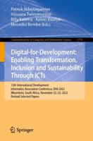Digital-for-Development - Enabling Transformation, Inclusion and and Sustainability Through ICTs