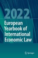 European Yearbook of International Economic Law 2022