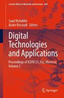 Digital Technologies and Applications Volume 2