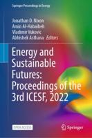 Energy and Sustainable Futures: Proceedings of the 3rd ICESF, 2022