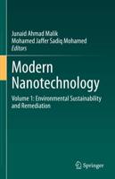 Modern Nanotechnology. Volume 1 Environmental Sustainability and Remediation