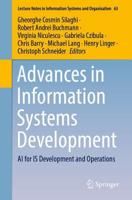 Advances in Information Systems Development