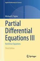 Partial Differential Equations. III Nonlinear Equations