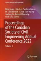 Proceedings of the Canadian Society of Civil Engineering Annual Conference 2022. Volume 3