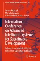 International Conference on Advanced Intelligent Systems for Sustainable Development. Volume 3 Advanced Intelligent Systems on Agriculture and Health