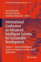 International Conference on Advanced Intelligent Systems for Sustainable Development. Volume 2 Advanced Intelligent Systems on Network, Security, and IoT Applications
