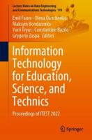 Information Technology for Education, Science, and Technics