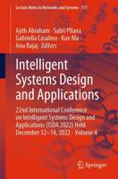 Intelligent Systems Design and Applications Volume 4