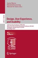Design, User Experience, and Usability Part V