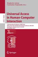 Universal Access in Human-Computer Interaction Part II