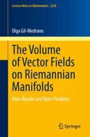 The Volume of Vector Fields on Riemannian Manifolds