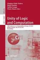 Unity of Logic and Computation