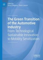 The Green Transition of the Automotive Industry