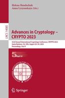 Advances in Cryptology - CRYPTO 2023 Part V