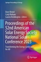 Proceedings of the 52nd American Solar Energy Society National Solar Conference 2023