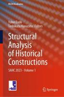 Structural Analysis of Historical Constructions Volume 1