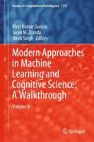 Modern Approaches in Machine Learning and Cognitive Science Volume 4