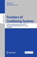 Frontiers of Combining Systems Lecture Notes in Artificial Intelligence