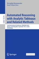 Automated Reasoning With Analytic Tableaux and Related Methods Lecture Notes in Artificial Intelligence