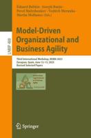 Model-Driven Organizational and Business Agility
