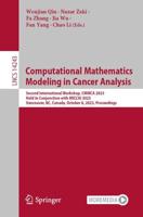 Computational Mathematics Modeling in Cancer Analysis