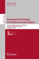 Automated Technology for Verification and Analysis Part I