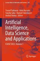 Artificial Intelligence, Data Science and Applications Vol. 1