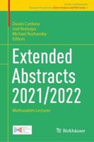 Extended Abstracts 2021/2022 Research Perspectives Ghent Analysis and PDE Center