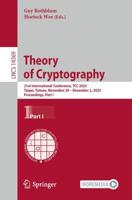 Theory of Cryptography Part I