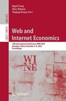 Web and Internet Economics