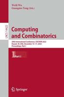 Computing and Combinatorics Part I