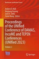 Proceedings of the UNIfied Conference of DAMAS, IncoME and TEPEN Conferences (UNIfied 2023). Volume 2
