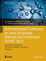 2nd International Conference on Smart Sustainable Materials and Technologies (ICSSMT 2023). Volume 2 Innovations in Engineering and Smart Sustainable Technologies