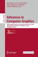 Advances in Computer Graphics Part II