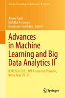 Advances in Machine Learning and Big Data Analytics II