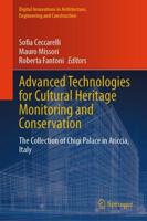 Advanced Technologies for Cultural Heritage Monitoring and Conservation