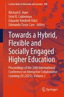 Towards a Hybrid, Flexible and Socially Engaged Higher Education Volume 2