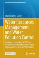 Water Resource Management and Water Pollution Control