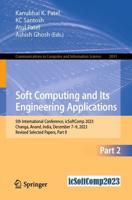 Soft Computing and Its Engineering Applications Part II