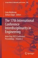 The 17th International Conference Interdisciplinarity in Engineering Volume 2