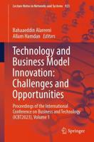 Technology and Business Model Innovation Volume 1