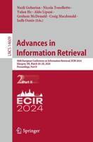 Advances in Information Retrieval Part II