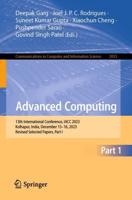 Advanced Computing Part I