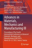 Advances in Materials, Mechanics and Manufacturing III