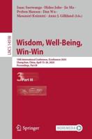 Wisdom, Well-Being, Win-Win Part III