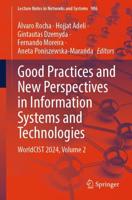 Good Practices and New Perspectives in Information Systems and Technologies Volume 2